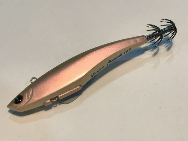 OCEAN RULER MESSIAH 105 SQUID JIG. SILVER BELLY, DARK OLIVE BACK MACKERAL STYLE JIG - Image 2