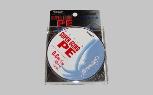 TORAY PE BRAID - SUPER EGING - 0.8D 100M 12LB