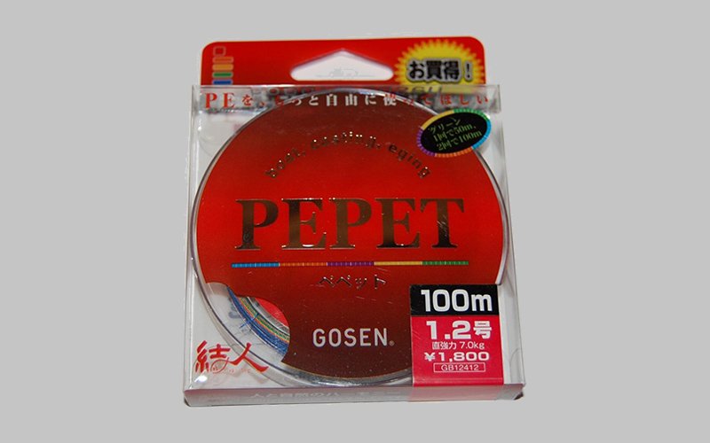 GOSEN PE BRAID – PEPET – 1.2D 100M 15.4LB – Squid Jigs, Squid Jigs Australia