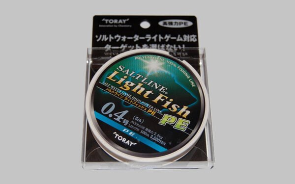 TORAY PE BRAID - SALTLINE LIGHT FISH - 0.4D 100M 5.3LB